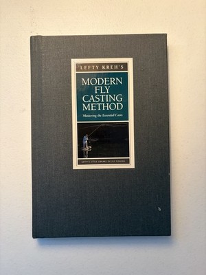 Lefty Kreh Modern Fly Casting Method Hardcover Fly Fishing Instruction Book