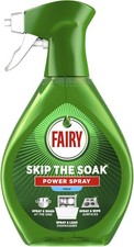 Fairy Skip The Soak Power Spray Fresh 650ml, Pre-Treatment Spray For Dishes UK 8.37 per litre