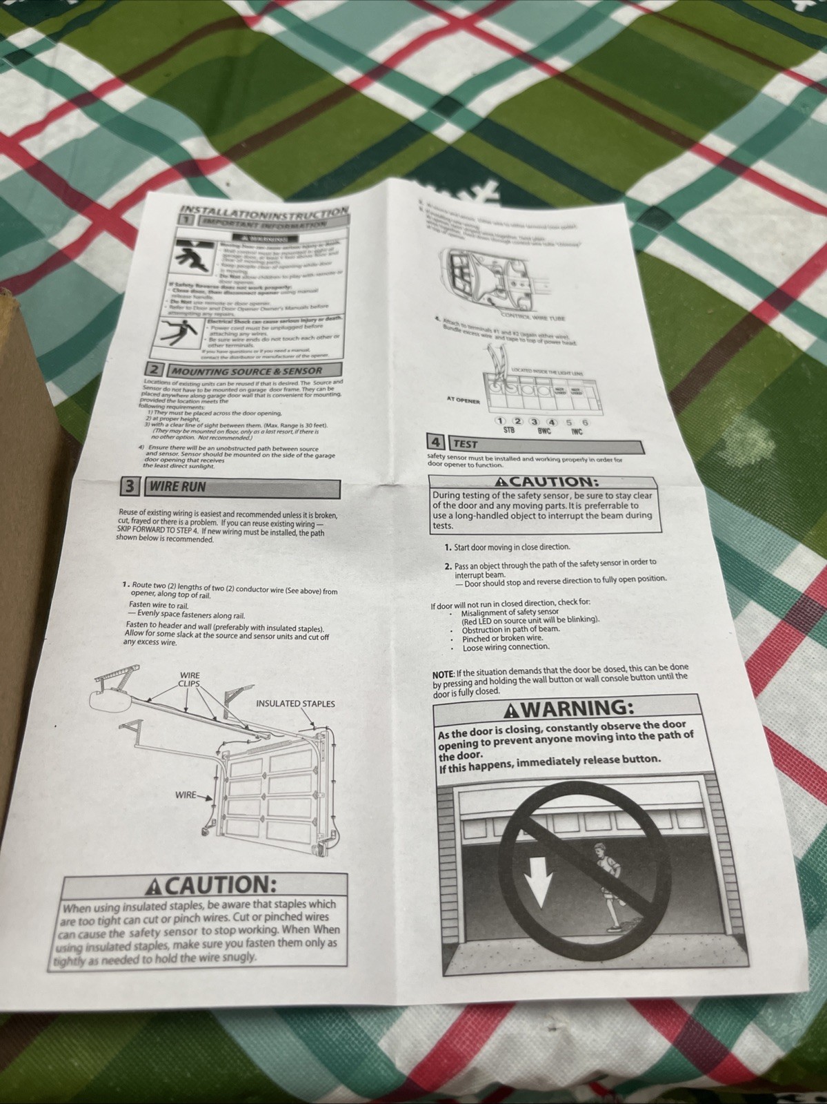 Garage Door Sensor Cell Photo Eye Garage Door Opener