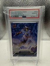 2024 Topps Bowman U Now Ashton Jeanty RC Auto /49  