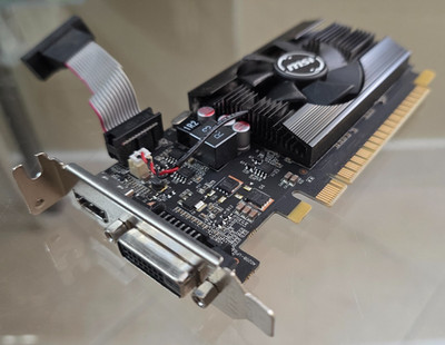   MSI GeForce GT 710 2GB DDR3 PCI Express 2.0 Low Profile Graphics Card GT 710
