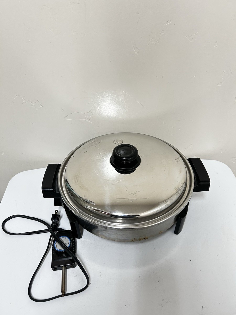 Saladmaster Stainless Steel 12” Electric Skillet Model K7256