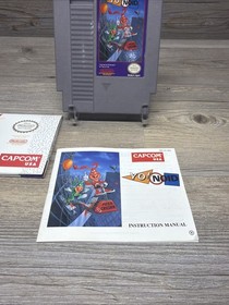Yo! Noid NES Nintendo Cartridge And Manuals  Tested
