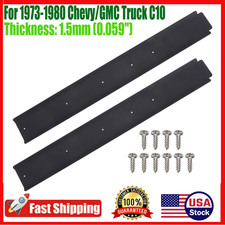 For 1973-1980 Chevy Gmc Truck C10 Truck Stainless Steel C10 Hood Brace Kit Black