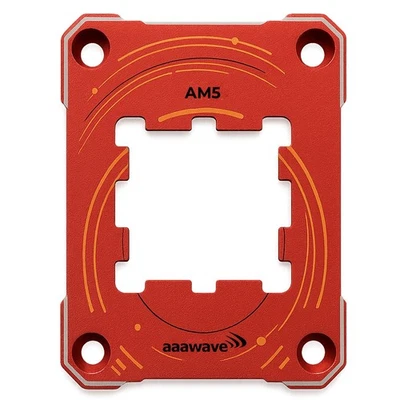 AAAwave AM5 CPU Contact Sealing Frame CPU Guard Protects Components - Red