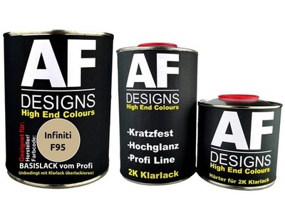 FÜR Infiniti F95 Papyrus Beige Metallic 2,5L Autolack Set Klarlack Härter