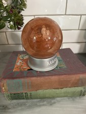 Mars Dust Globe Sand Storm Effect Snow Globe Space Astronauts Children on Mars