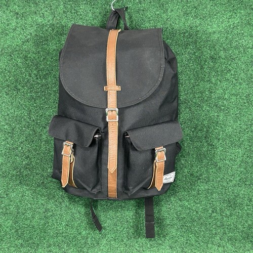 Herschel Supply Co Backpack 15" Black Brown Dawson Satchel Bag Laptop Bag