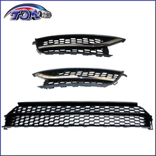 Front Bumper Lower Grille Grill Fog Light Cover Fits 2012-2015 Volkswagen Passat