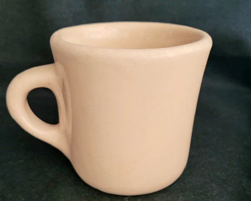 Tepco China USA Heavy Desert Tan Sand Color Restaurant Ware Diner Coffee Cup Mug
