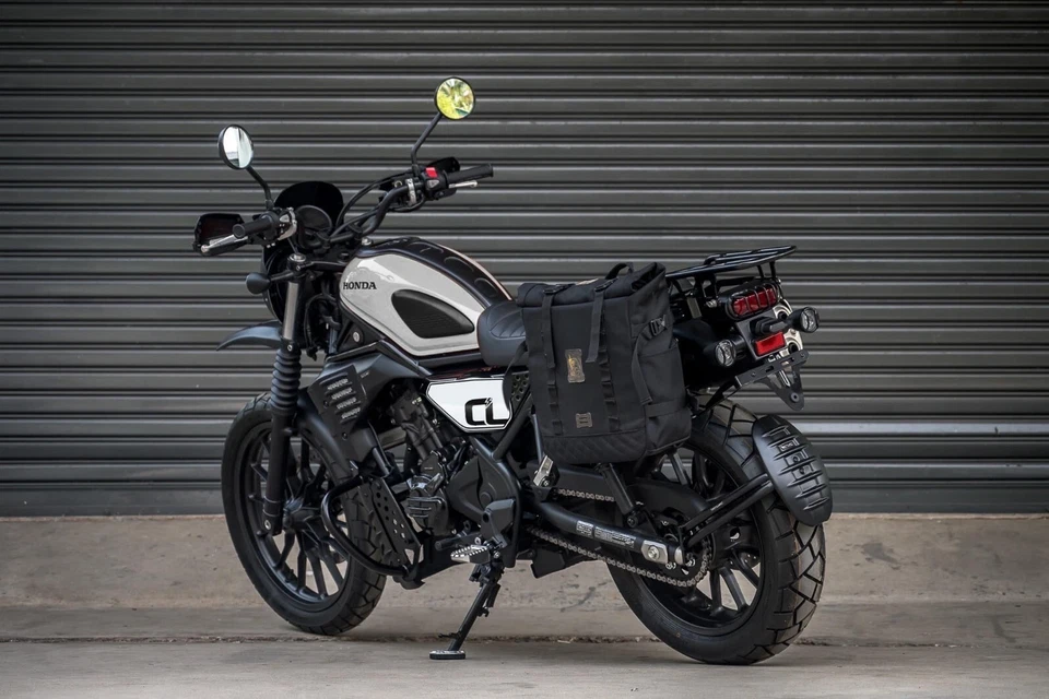 GUARDABARROS TRASERO APTO PARA HONDA CL500 CL300 PROTECTOR CONTRA SALPICADURAS GUARDABARROS ABRAZADOR NUEVO Foto 3 de 4