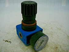 LOT OF 2 FESTO LR-1/4-S-B AIR PRESSURE REGULATORS