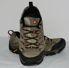 Merrell Men's Moab 2 Waterproof Hiking Shoes Size 7.5 Regular Bark Brown J08871
