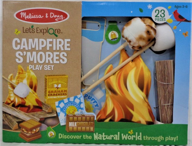 melissa and doug campfire play set