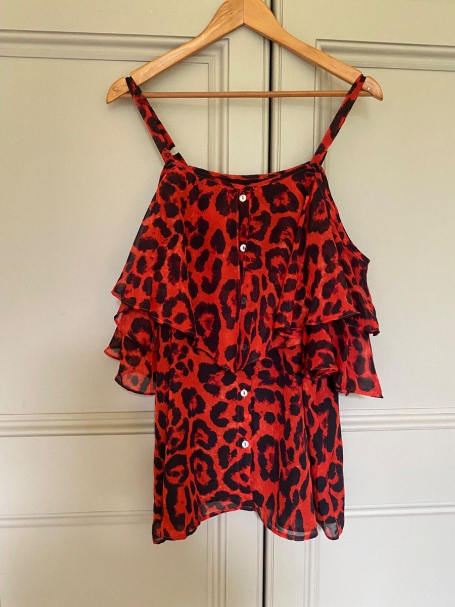 cold shoulder top size 20