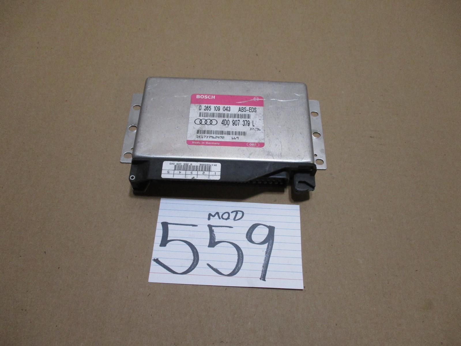 1997 Audi A4 ABS Control Module Computer #559-MOD 