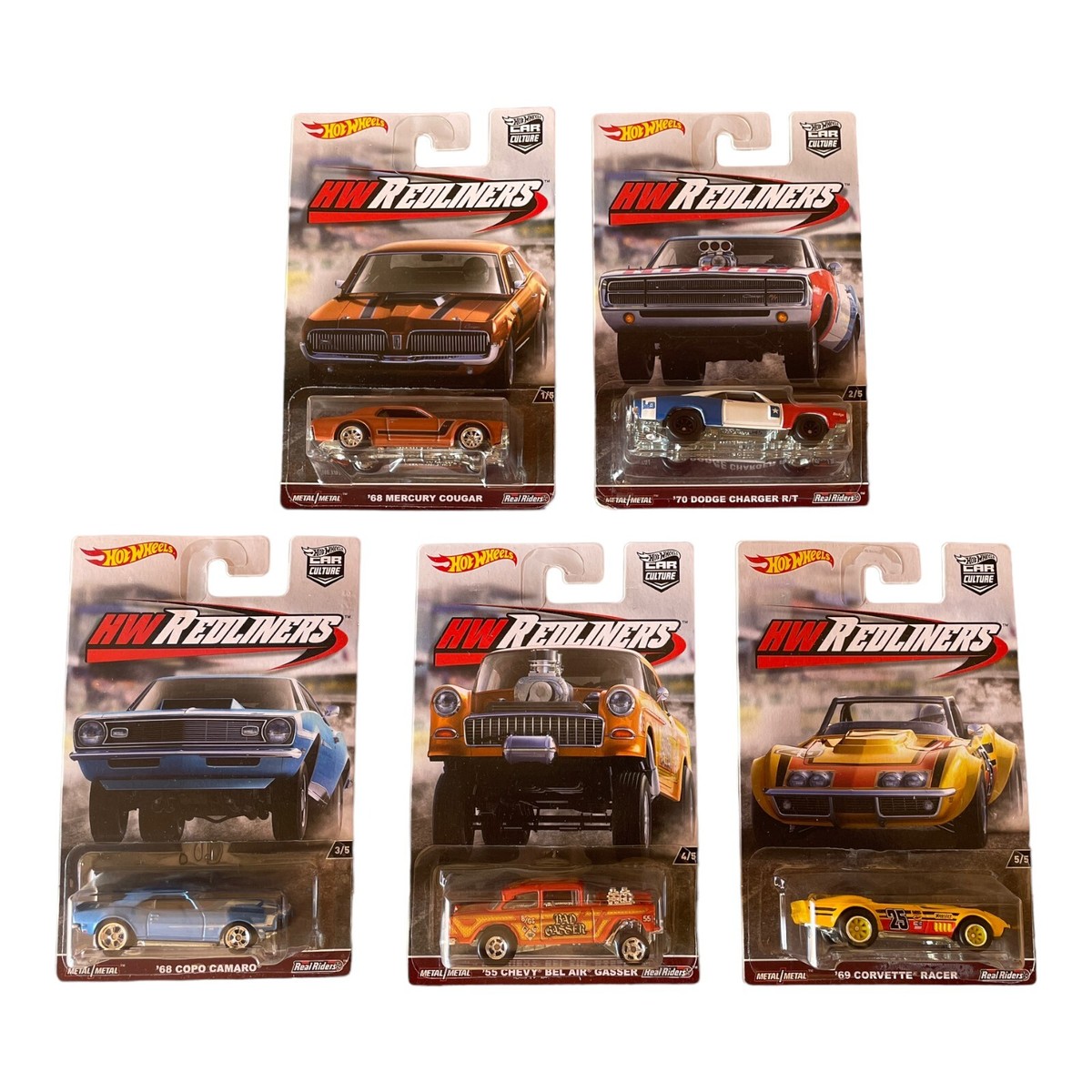 Hot Wheels HW Redliners Car Culture Full Set of Australia
