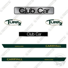 Fits ClubCar Carryall Turf2 Decal Kit Golf Cart Utility Vehicle Decals