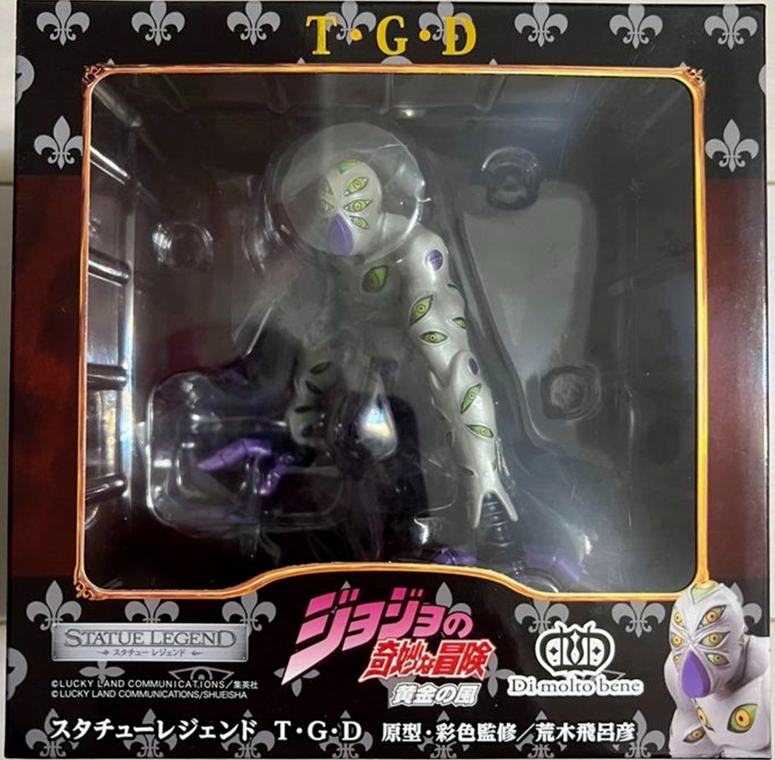 JOJO Golden Wind SAS Action Figure Statue TGD The Grateful Dead