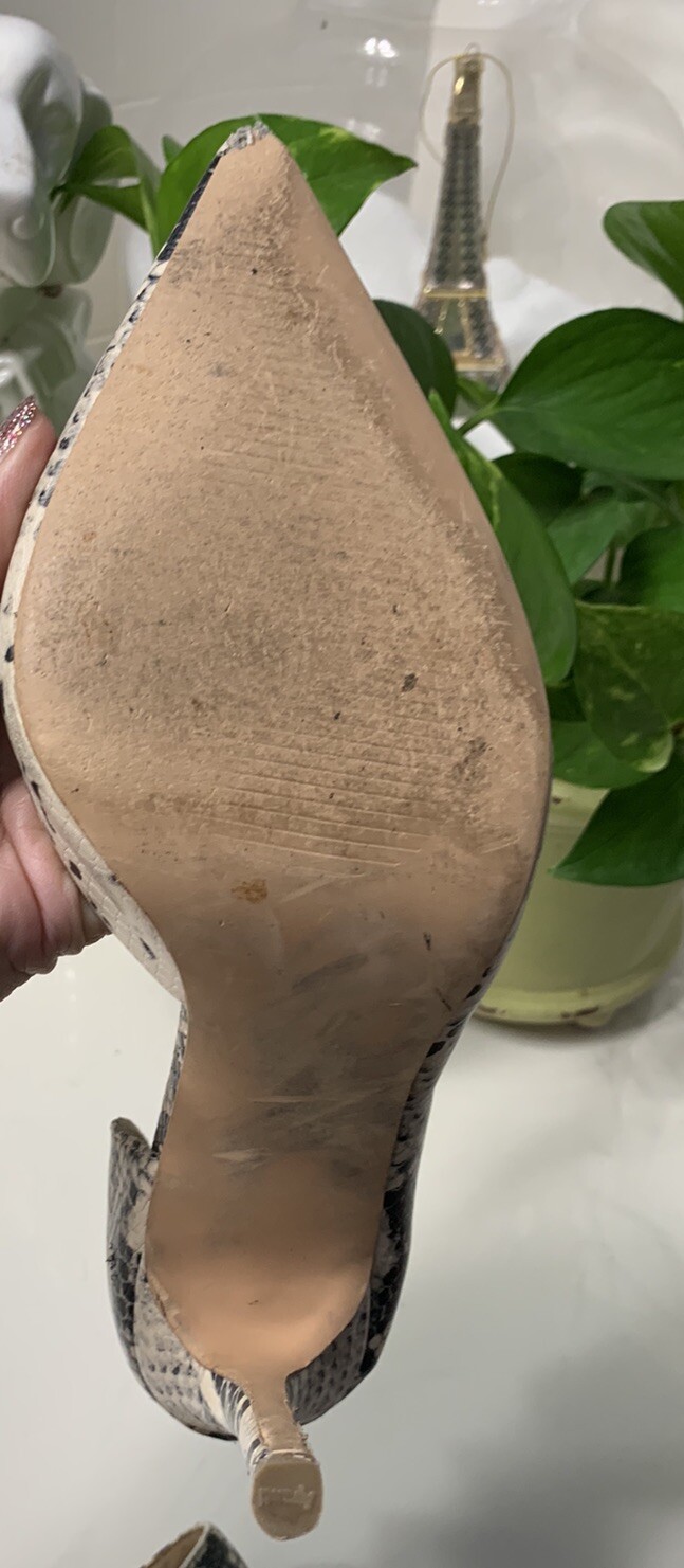 Steve Madden Python Snake Heels 8M - image 9