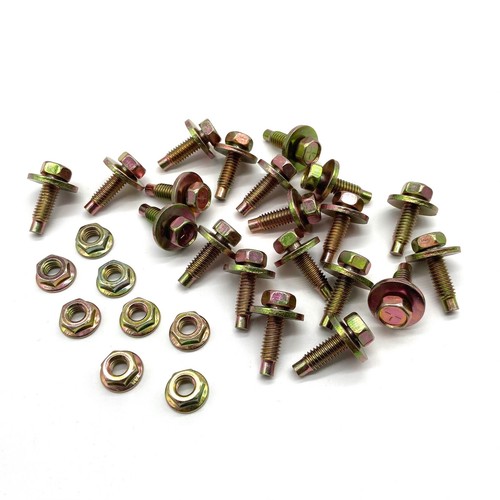 Fits Jeep Wrangler YJ CJ 7695 Fender Bolts to Grill Body and Braces