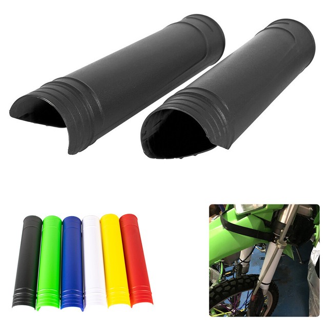 Motorcycle Upper Fork Guards High Impact Resistance Plastic Wraps for