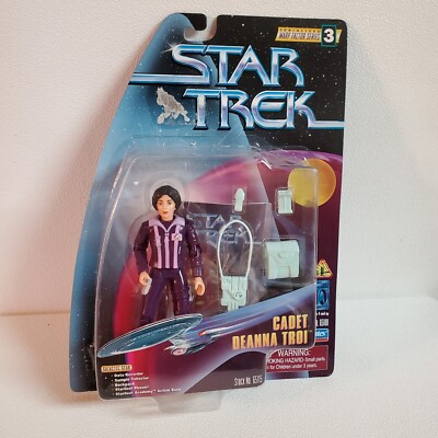 1997 Star Trek Warp Factor Series #3 Cadet Deanna Troi  Stock #65115
