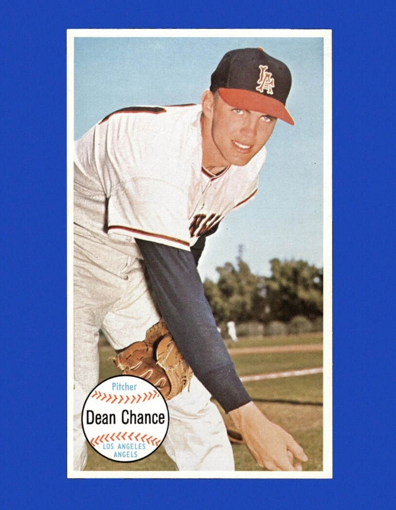 Dean Chance trading card