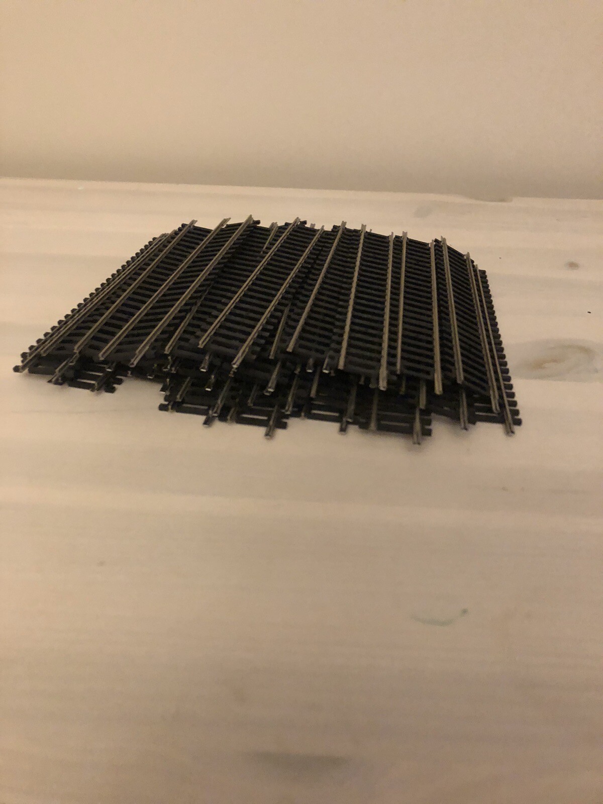 oo gauge track job lot R600 X32 Hornby Nickel Silver Single Straights