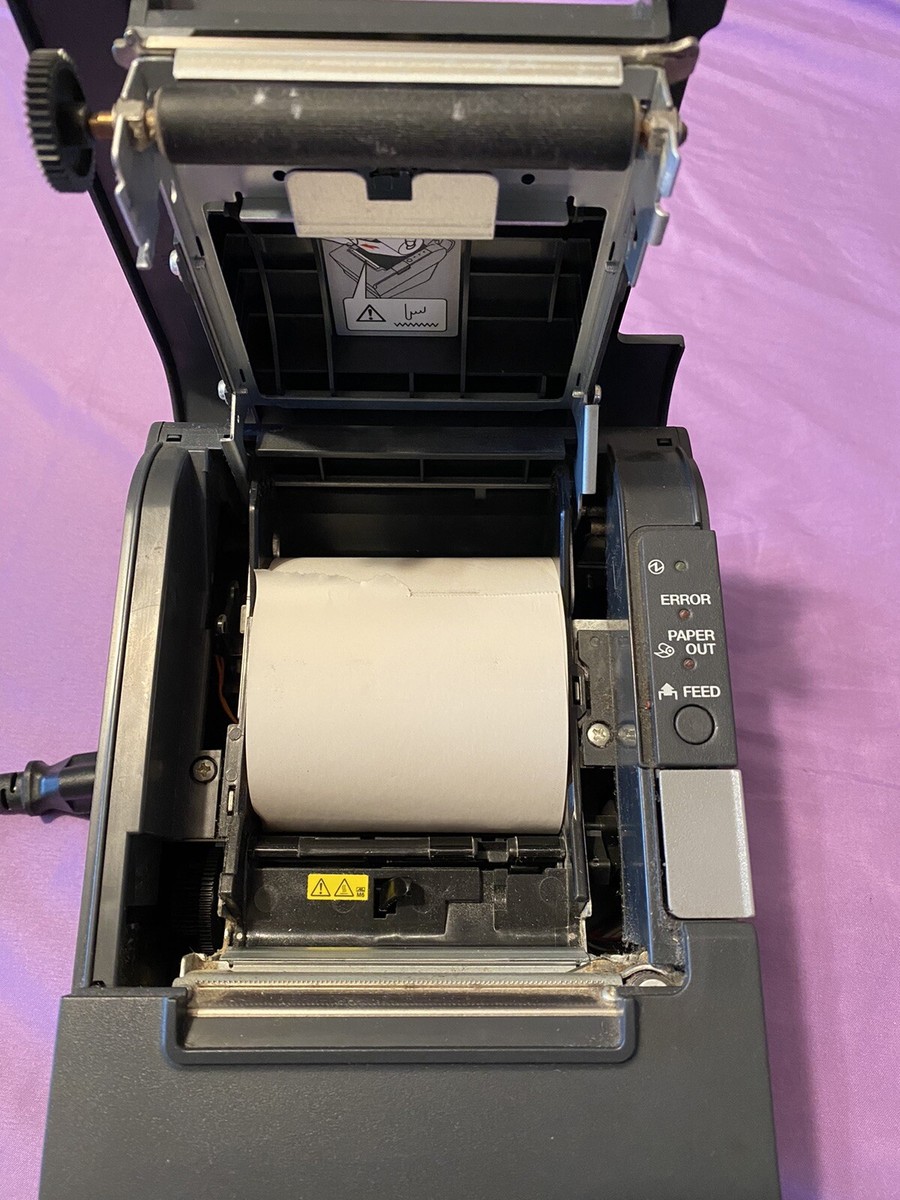 EPSON TM-T88IV MODEL M129H POS THERMAL Printer /w Power Adapter