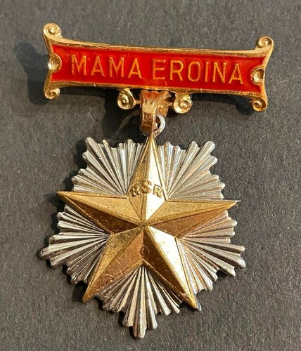 Socialist Republic of Romania: Order of Heroine Mother - Picture 2 of 3