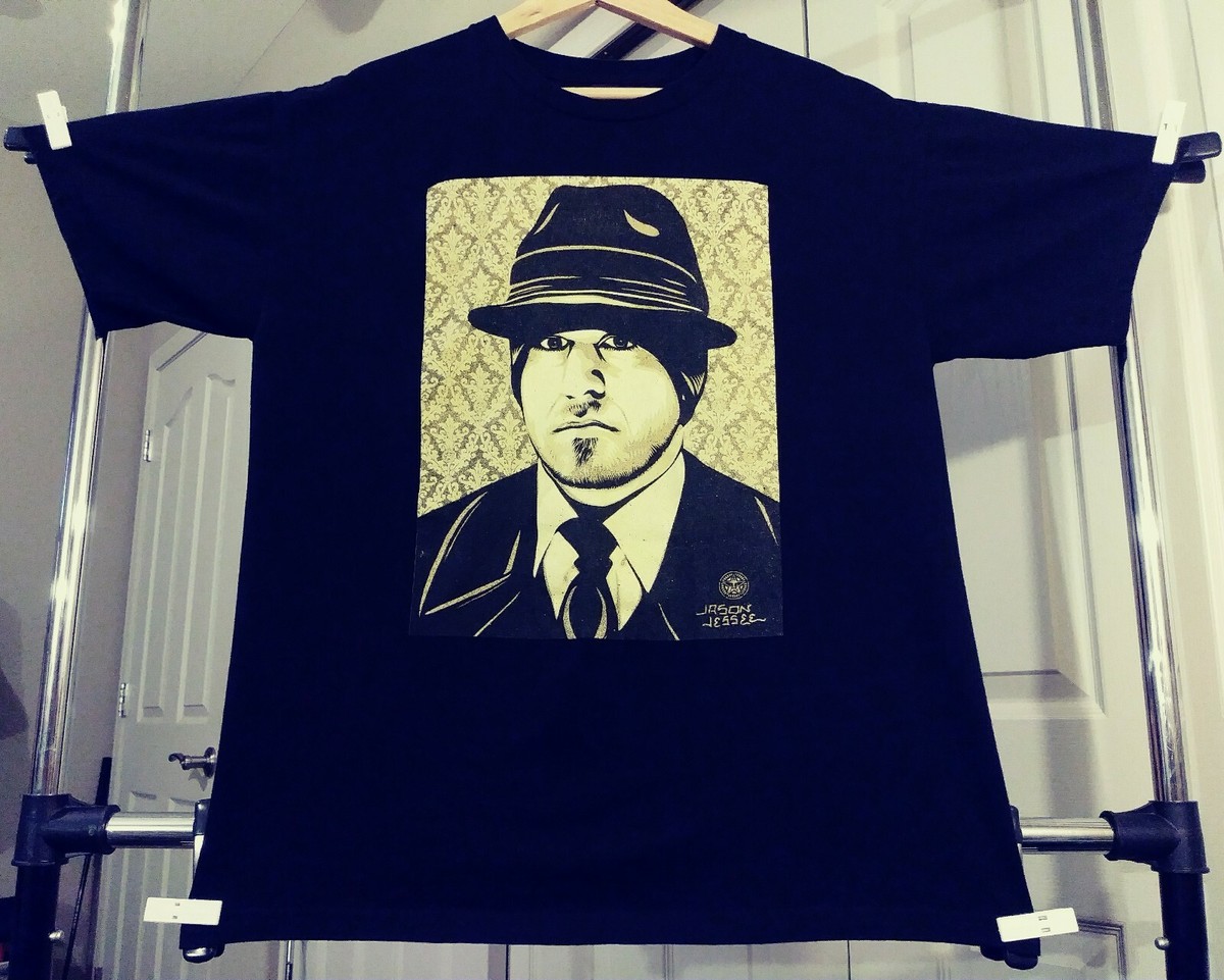 obey jason jessee tシャツ ジェイソンジェシー Jason Jessee OBEY Collab T-Shirt Shepard Fairey Dark Gray
