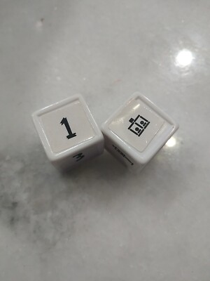 Angry Birds Star Wars Hoth Battle Dice Set Only Jenga Game Replacement Piece