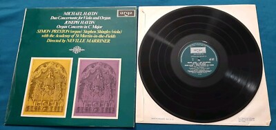 Haydn Duo Concertante for Viola Organ Concerto Preston Marriner UK import LP