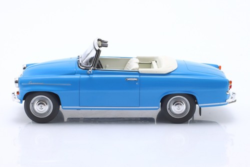 SKODA FELICIA Cabrio 1959 Light blue - 1/24 WhiteBox - Picture 5 of 6