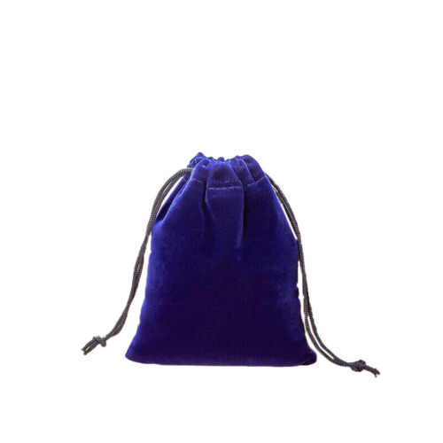 50X Small Velvet Drawstring Pouches Jewelry Gift Bags for Rings Earrings Favors - Picture 8 of 26