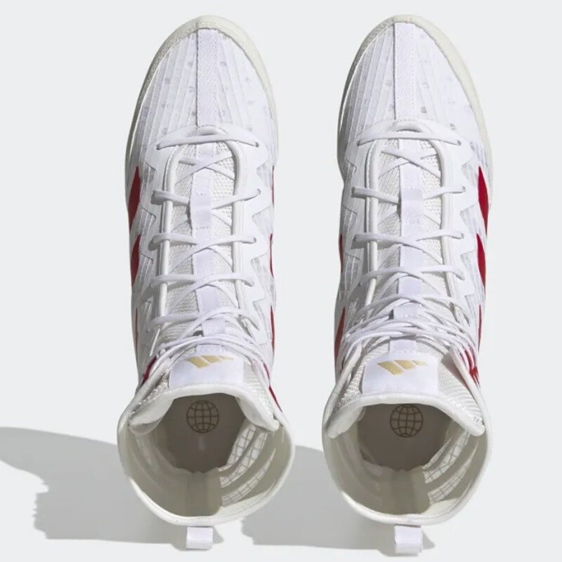 adidas ボクシングシューズ ハイカット adidas ボクシングシューズ ハイカット スニーカー 革 ホワイト