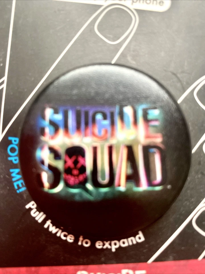 Authentic Popsockets Suicide Squad DC Phone Holder Grip Popsocket Pop Socket - Image 2 of 4