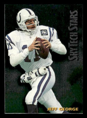 1994 SkyBox Premium #ST-13 Jeff George SkyTech Stars Atlanta Falcons