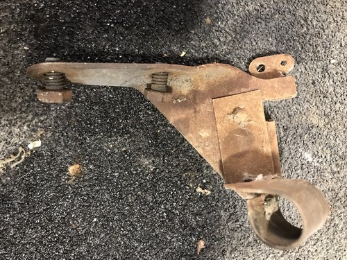 1969-1973 Oldsmobile Cutlass 442 Intake Manifold Throttle Cable Bracket F85 F-85 - Picture 2 of 3