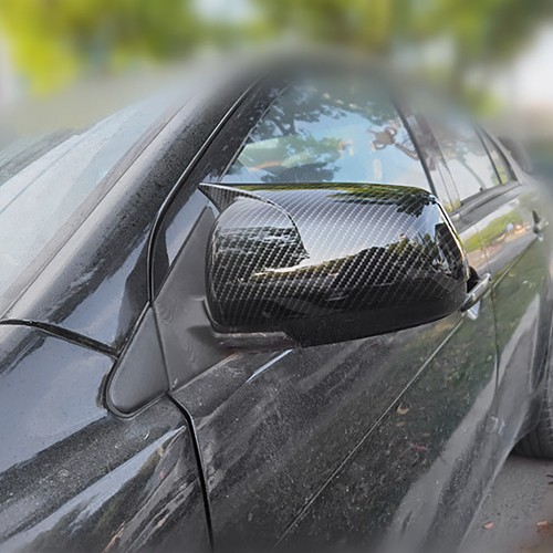 For Mitsubishi Lancer X 10 EX EVO 2008-2012 Side Door Rearview Mirror Cover Trim - Picture 5 of 6