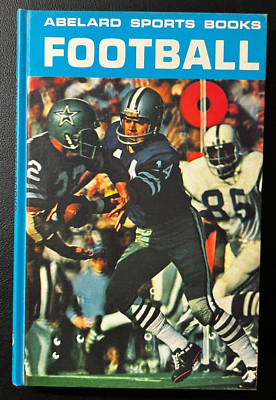 1971 ''Abelard Sports Books Football'' Hardcover VTG w/Wendell Rydell NFL CLEAN!