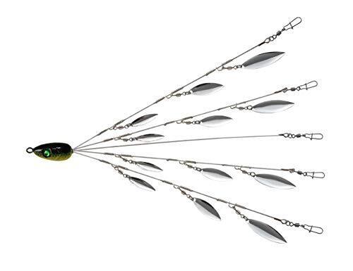 Alabama Umbrella Rig Kit for Bass Stripers Fishing with 5 Arms 12
