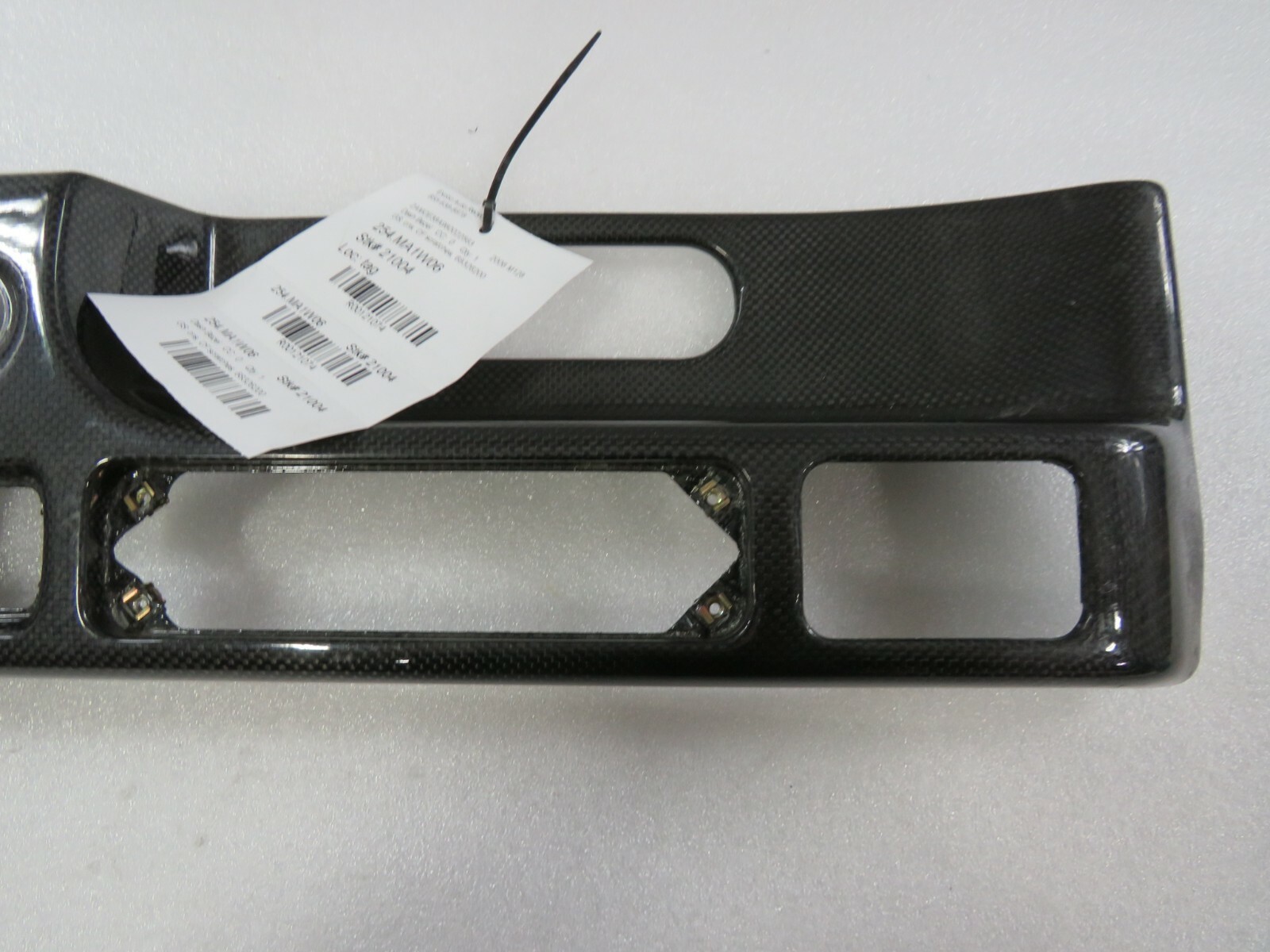 Maserati Gransport, Carbon Fiber Center Console, Used, P/N 68326200