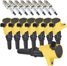 Racing Ignition Coil & MOTORCRAFT Double Platinum Spark Plug For Ford Aerostar