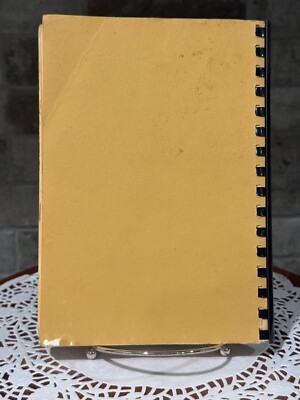 SIGNED Judy Sampler Mississippi COOKBOOK ~ Judy Moon Denson 1973