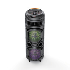 Audiobox ABX-2900R Dual 8" Bluetooth Karaoke Speaker and Lights