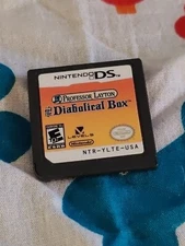 Professor Layton and the Diabolical Box Nintendo DS 2009 Game Tested Works
