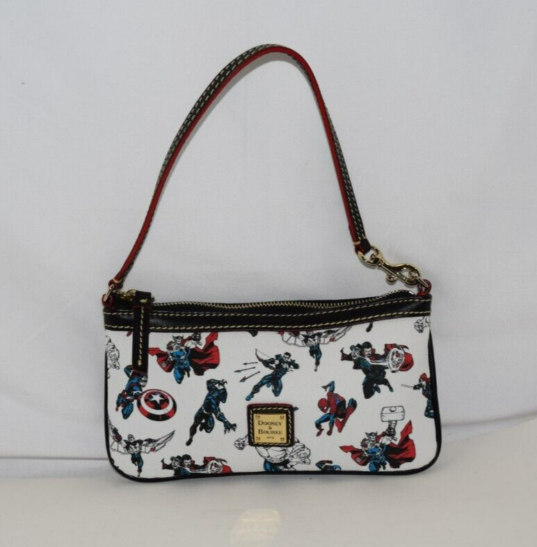 DOONEY & BOURKE MARVEL AVENGERS CLUTCH WRISTLET BAG RARE image 3