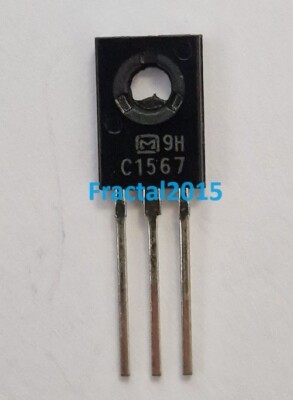 1Pcs 2SC1567A Transistor TO-126 Silicon NPN epitaxial planar type | eBay